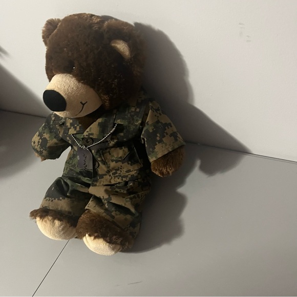 Build-A-Bear Workshop Camo Soldier Plush Teddy Bear 2010 Retired - Picture 3 of 9